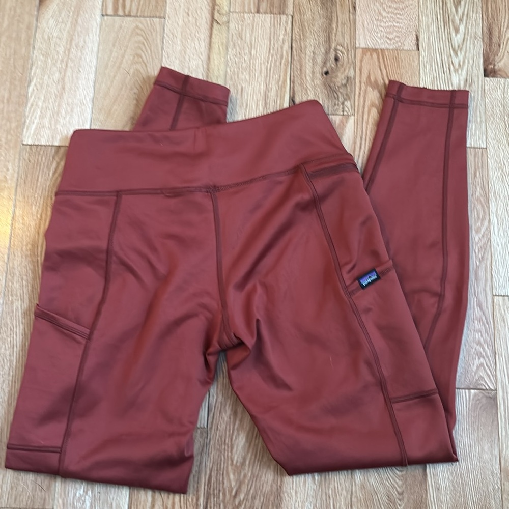 Patagonia Pack Out Women’s Leggings Red Size S - Picture 8 of 8